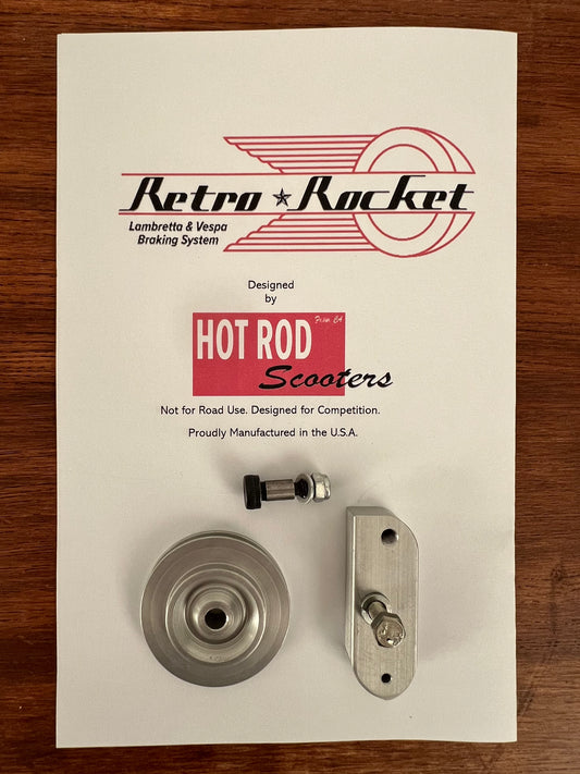 Retro Rocket Vespa Braking System