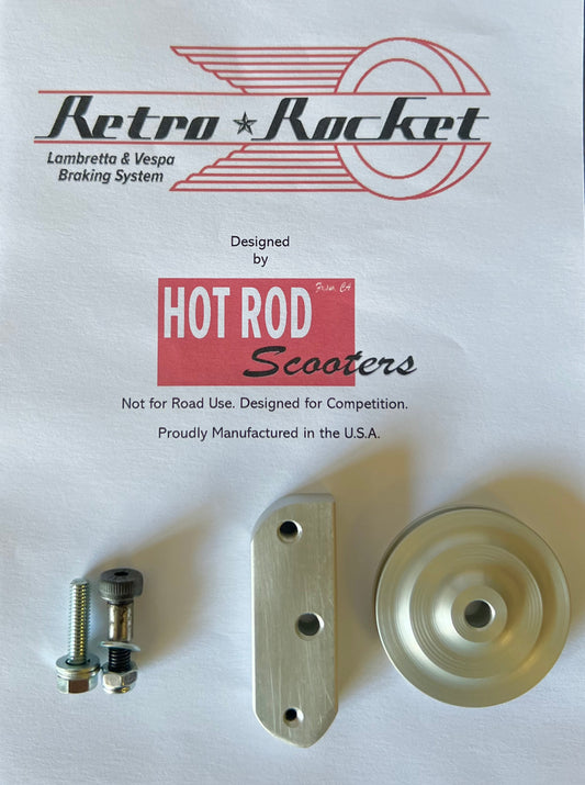Retro Rocket Vespa Braking System